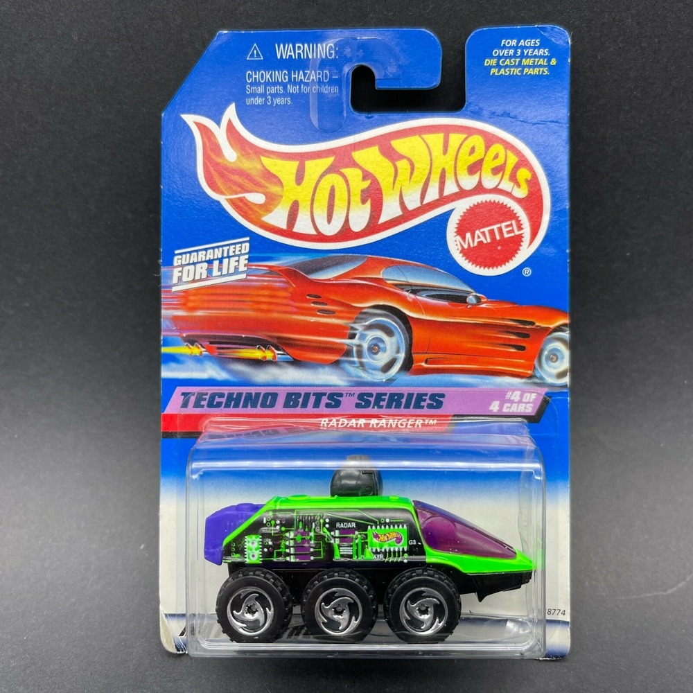 Hot Wheels Radar Ranger Communication Vehicle Techno‎ Bits Diecast 1/64 #692